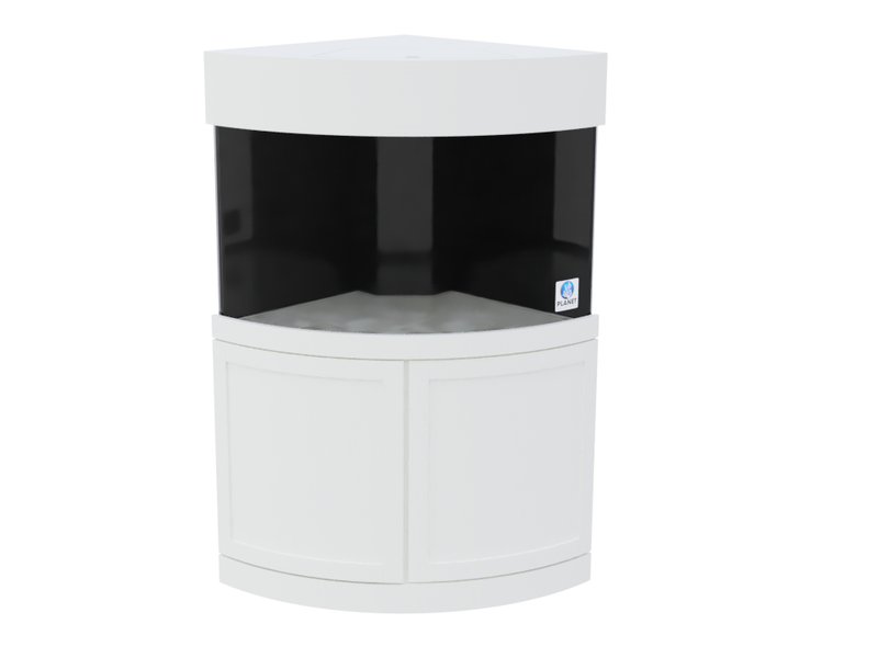 110 Corner Tank Kit Classic White