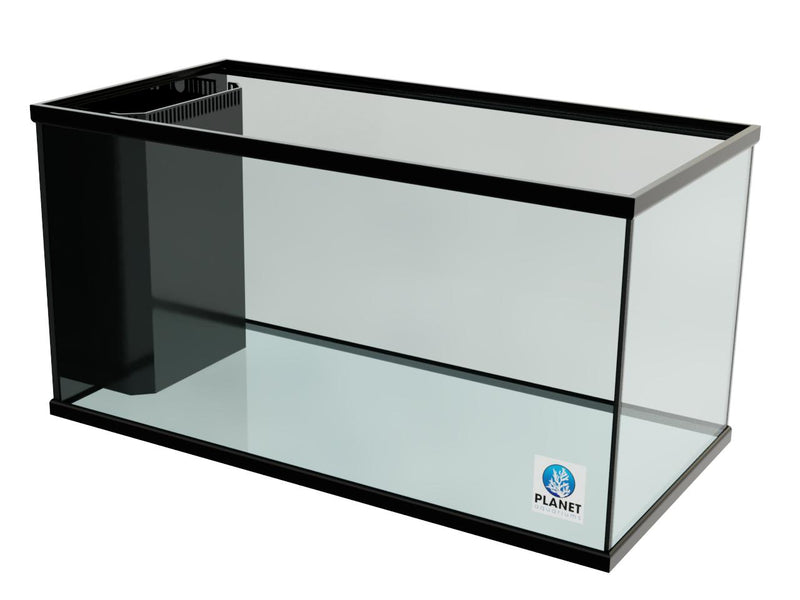 120 Gallon Trimmed Glass Peninsula Aquarium with Internal Overflow 48.5"(L) X 24.5"(D) X 25"(H)