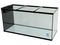 175 Gallon Trimmed Glass Peninsula Aquarium with External Overflow 60.5"(L) X 24.5"(D) X 25"(H)