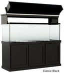 Classic Aquarium Canopy with 12” Front Lift Option Stained Classic Black