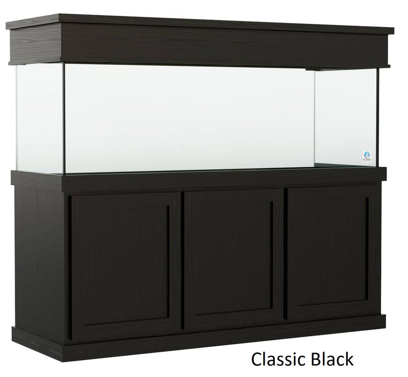 Classic style Aquarium Stand fits 180 gallon or 215 gallon tanks Stained Black