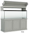 Classic Aquarium Canopy with 12” Front Lift Option Color Gray