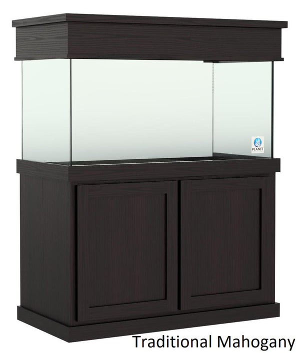Classic style Aquarium Stand fits 120 gallon or 140 gallon tanks Stained Traditional Mahogany