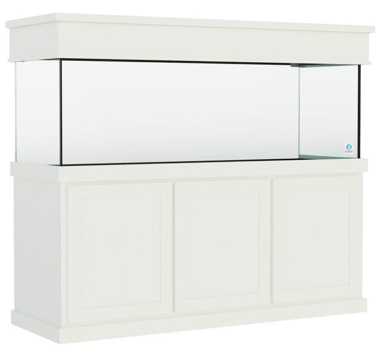 Elegance Aquarium Cabinet Stand with stain selection White