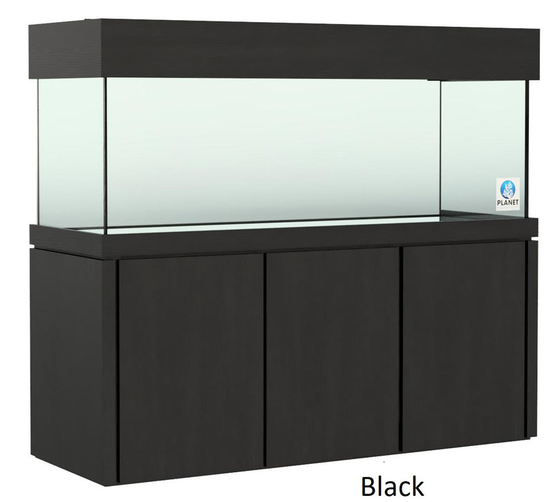 Elegance Stand 72.5" by 24.5" fits 180 gallon or 215 gallon stained Black