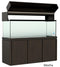 Elegance Aquarium Canopy with 12” with a Front Lift fits 150 gallon and 175 gallon tanks Stained Mocha