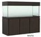 Elegance Stand 72.5" by 24.5" fits 180 gallon or 215 gallon stained Mocha
