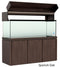 Elegance Aquarium Canopy with 12” with a Front Lift fits 150 gallon and 175 gallon tanks StainedSpanish Oak
