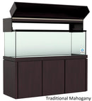 Elegance Aquarium Canopy with 12” with a Front Lift fits 150 gallon and 175 gallon tanks Stained Traditional Mahogany